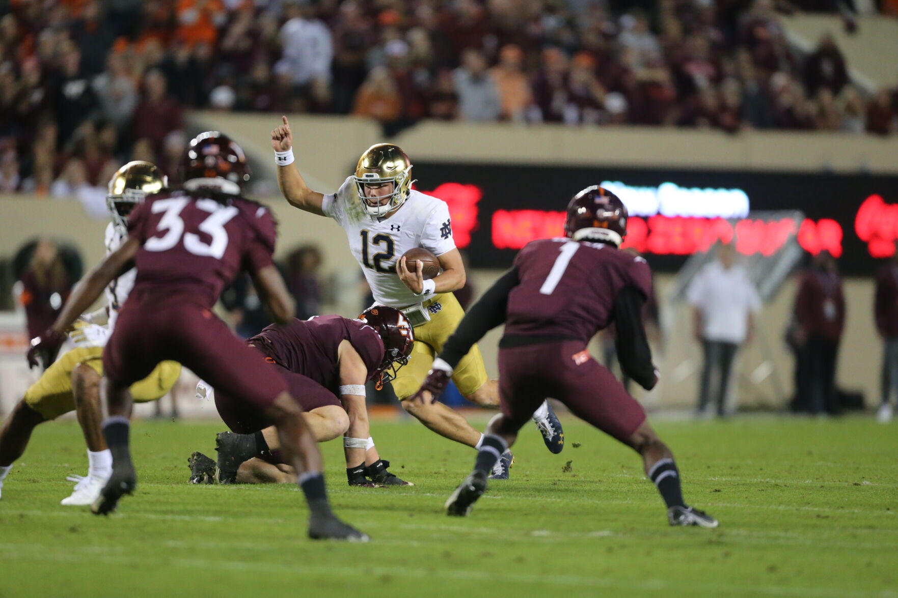 Notre Dame at Virginia Tech football